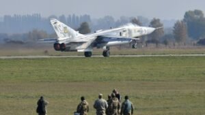 Lezuhant egy ukrán taktikai bombázó, a pilóta és a navigátor szörnyethalt