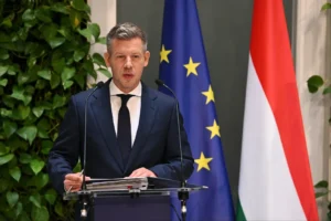 Rendkívüli sajtótájékoztatón mutatta be Magyar Péter az Orbán-kormány titkos terveit a vitnyédi migránstáborról