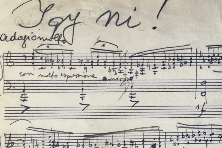 Previously unknown Bartók manuscript discovered
