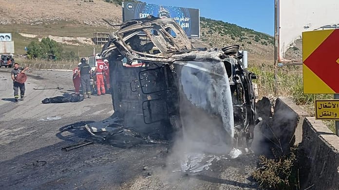Tévedésből lőtte ki a libanoni hadsereg járművét Izrael, többen meghaltak