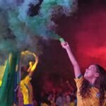 Brazil szurkolók ünnepelnek a drámai vb-győzelem után Japán ellen