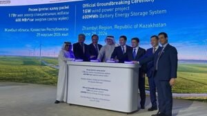 Kazahsztán és az Egyesült Arab Emírségek elindítják egy 1,2 milliárd eurós szélerőműpark építését