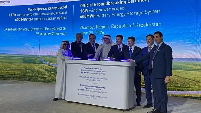 Kazahsztán és az Egyesült Arab Emírségek elindítják egy 1,2 milliárd eurós szélerőműpark építését