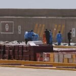 Venezuelai földrengés: rögtönzött halottasházzá vált La Guaira kikötője