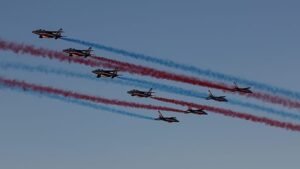 Videó: francia vadászgépek Washington felett tisztelegnek az USA jubileuma előtt