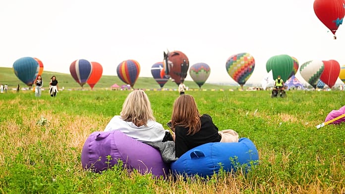 Hőlégballonok lepik el Kazahsztán egét a visszatérő fesztiválon