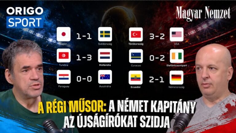 Miért őrjöng a németek szövetségi kapitánya a labdarúgó vb-n?