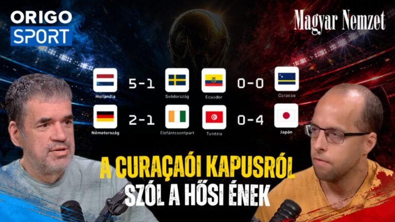Orrba vágott svédek és egy hős curacaói kapus