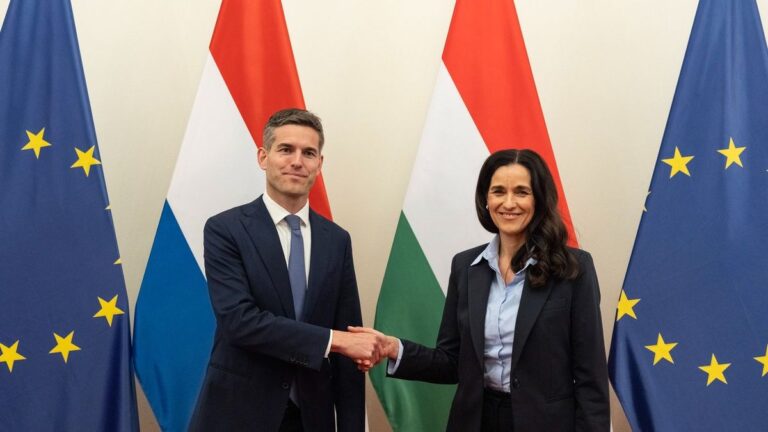 Orbán Anita holland kollégájával tárgyalt