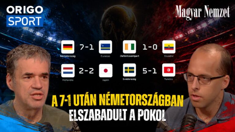 Egyszerűen megőrültek a 7-1 után a németek, Ecuador a saját fejét veri a falba