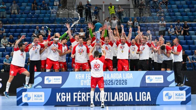 Könnyekkel búcsúzó Bodó, vérző fejű átlövő – bajnoki címet nyert a Veszprém
