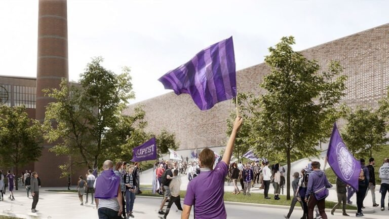 Váratlan fejlemény: szüneteltetik az új Újpest-stadion építését