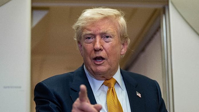 Trump Irán elpusztításáról posztolt az őt ért fenyegetésekre válaszolva