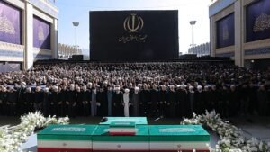 Trump megöléséről beszélt egy szónok Ali Hamenei iráni ajantollah temetésén, utóda nem volt jelen