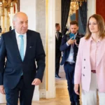 Forsthoffer Ágnes Sulyok Tamással egyeztetett a Sándor-palotában