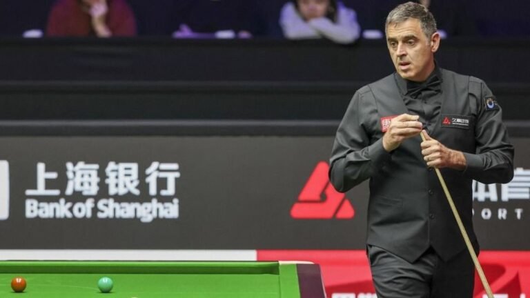 Ronnie O'Sullivan már csak rövid ideig bírja, videón a maximumbrék is Sanghajból