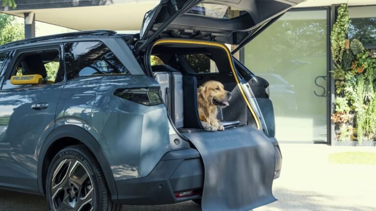 Kutyabarát autót mutatott be a Peugeot, tele zseniális ötletekkel