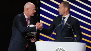 „A futball nem eladó” – kirobbant az újabb háború a FIFA és az UEFA között