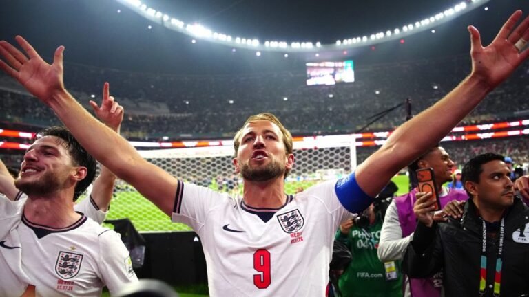 Harry Kane hangja interjú közben ment el, a vb legmókásabb pillanatait okozta ezzel