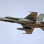 Éles rakétát lőtt ki egy spanyol F–18-as a román határnál, miután Moldova felől berepült egy drón