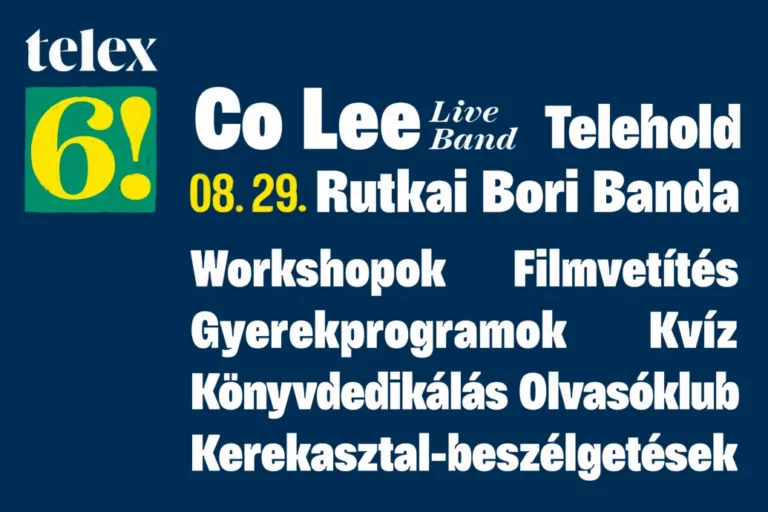 Itt a Telex hatodik születésnapjának teljes programja és térképe