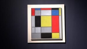 Ritka, 25 éve nem látott Mondrian-kép árverésre kerül