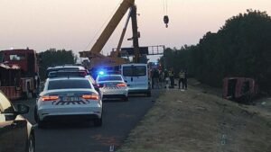 Rettenetes tömegszerencsétlenség az M3-ason – Sok a halott + videó