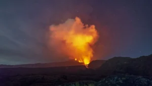 Villámcsapás végzett egy amerikai turistával az Etna oldalán