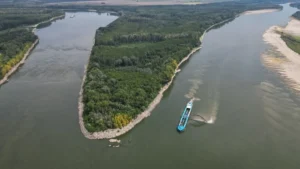 Történelmi mélyponton a Duna vízhozama Romániában
