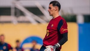 A Barcelona máris sztárnak hívta Yaakobishvili Áront, aki két tizenegyes hárításával debütált