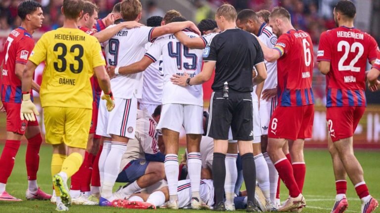 Jamal Musiala ismét összeesett a pályán a Bayern meccsén