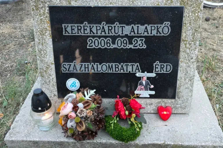 Szégyenkoszorút kapott az Eurovelo kerékpárút húsz éve lerakott százhalombattai alapköve