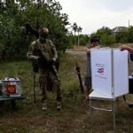 Oroszország megszállt ukrán területeken tart előrehozott szavazást az országos választás előtt