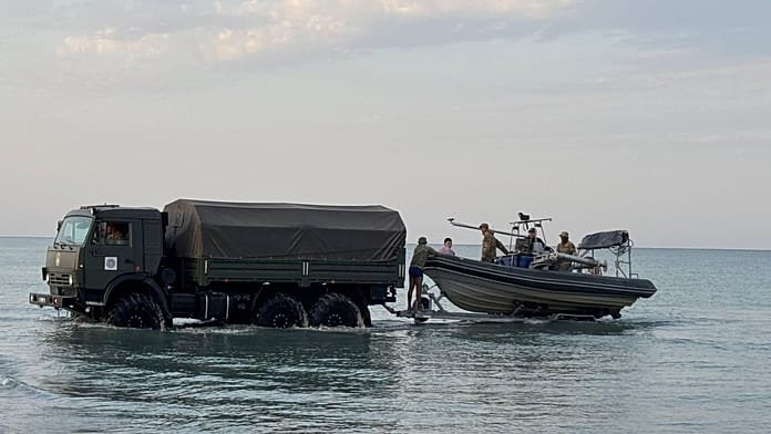 Holtan találtak 14 kazah katonát a Kaszpi-tengeren egy haditengerészeti gyakorlat után