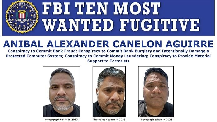 Az FBI Venezuelában elfogta a tíz legkeresettebb bűnözői listáján szereplő utolsó szökevényt
