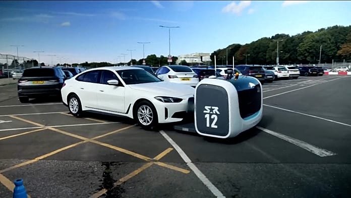 Robot parkolószolgáltatás a Gatwicken: biztonságosabb, egyszerűbb hosszú távú tárolás
