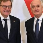 Baka András köztársasági elnök fogadta a német külügyminisztert