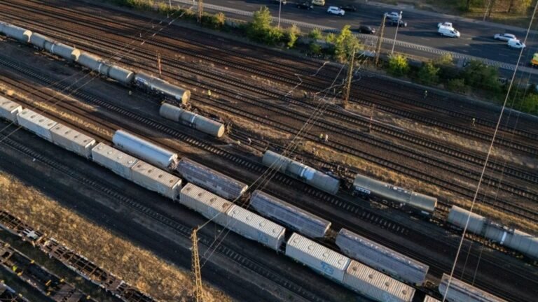 Jelentős késésekre kell számítani több vonalon a Budapesten felborult teherkocsik miatt