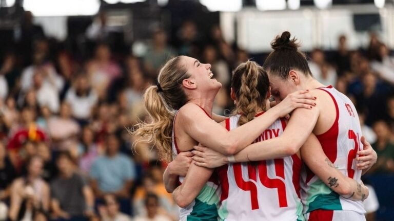 Hidegzuhany és magyar kiesés a 3×3-as női kosárlabda Eb-n