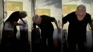 „Túlélésért dolgozom” – biztonsági kamera buktatta le a 81 éves férfit, aki beteg felesége miatt cipel nehéz csomagokat a tűző napon