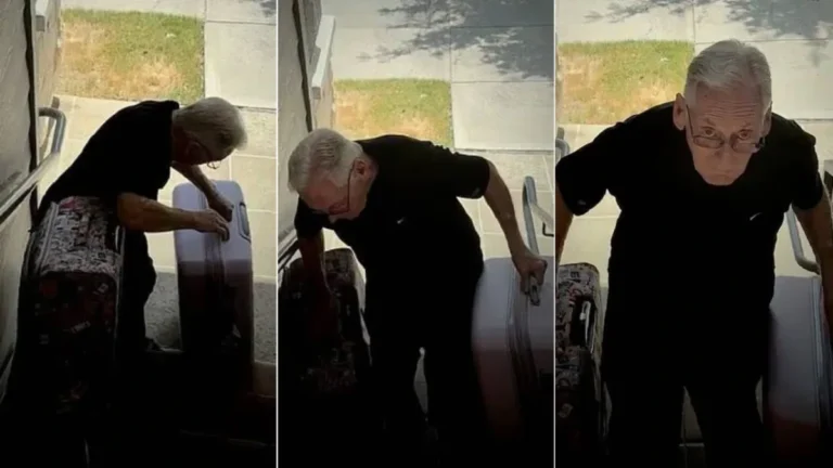 „Túlélésért dolgozom” – biztonsági kamera buktatta le a 81 éves férfit, aki beteg felesége miatt cipel nehéz csomagokat a tűző napon