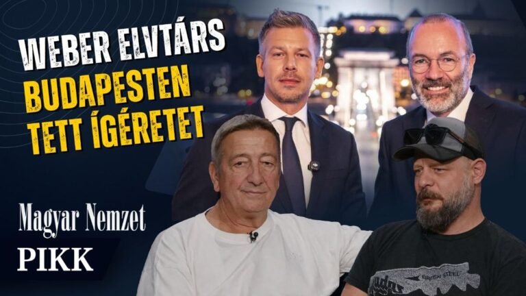 Pikk Bayerrel és Ambrózyval – Manfred Weber Budapesten tett ígéretet Magyar Péternek