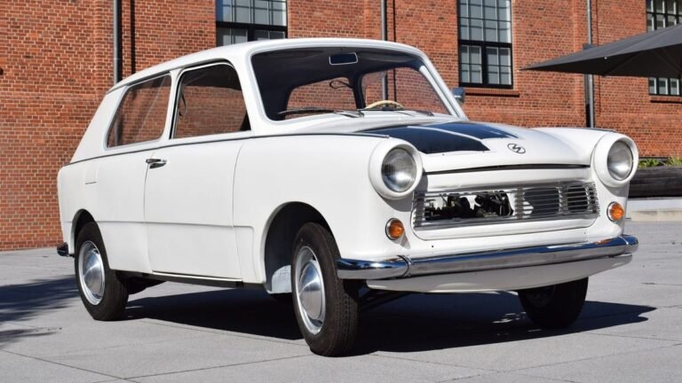 Feltámadt a Trabant rég elfeledett, Wankel-motoros gyári prototípusa