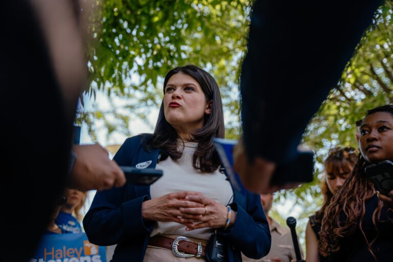 Haley Stevens is everywhere — except on the trail for El-Sayed