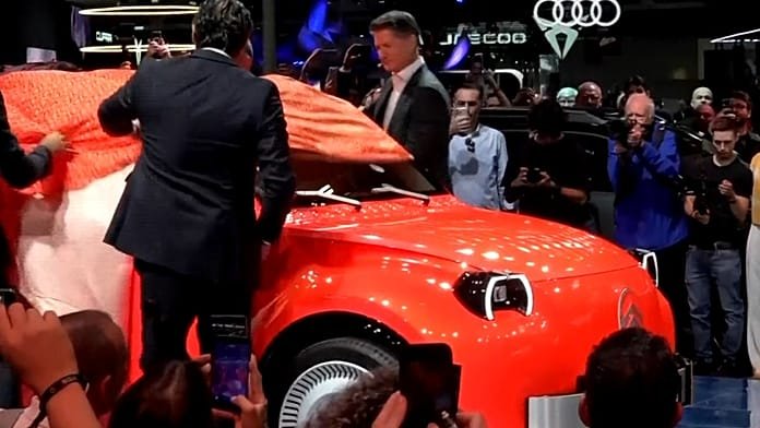 Elektromos 2CV tanulmányautót mutatott be a Citroën a Párizsi Autószalonon