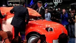 Elektromos 2CV tanulmányautót mutatott be a Citroën a Párizsi Autószalonon