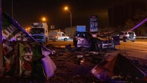 Humanitárius fegyvernyugvás indult az orosz megszállású Oleskiben, Kijev támadása azonban folytatódik