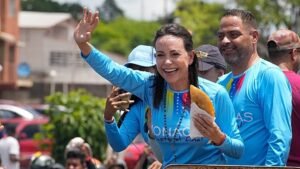 Visszatért Venezuelába a Nobel-békedíjas ellenzéki vezető, María Corina Machado