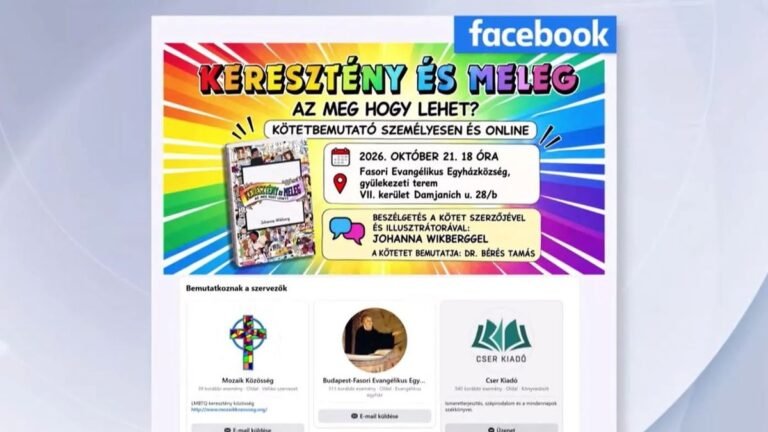 Anális szexszel példálózva magyarázta a Fasori Evangélikus Egyházközség a keresztény fiataloknak, hogyan szenvedett Jézus a kereszten