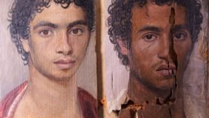 Kétezer éves egyiptomi portrék kerülnek először külföldre